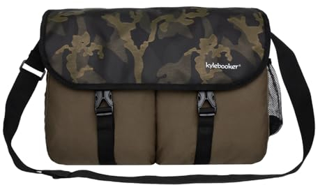 Kylebooker Borsa a tracolla per pesca alla trota (verde)