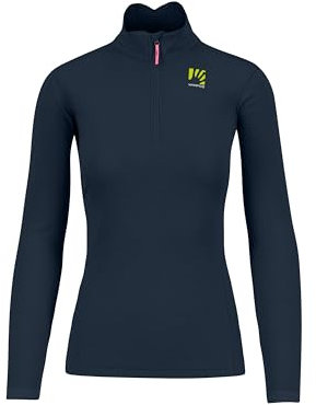 KARPOS 2500710-072 PIZZOCCO W Half Zip Maglia Lunga Donna Vulcan Taglia L