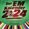 Der EM Kalender 2024: Dein informativer Begleiter zur EM mit Spielplänen, spannenden Fakten und kniffligen Quizfragen | 30 Tage mitfiebern und jubeln