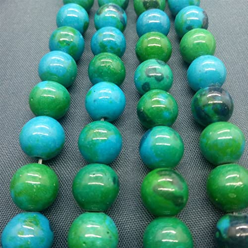 Kristall-Zubehör for Selbermachen, natürlicher Phoenix-Stein, lose Perlen, DIY-Armband, Halskette, Rosenkranz-Anhänger, Traumfänger, Schmuckzubehör mit Perlen xiaguolingsm(10mm)
