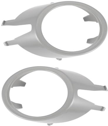 VekAuto 1 Paire De Grilles De feux- De Brouillard Pour Audi A4 B7 2005-2008 En Abs Gris Durable Couvercle De feux- De Brouillard Avant Gauche Droite Inférieur Du Pare-Chocs Avant