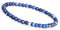GD GOOD.designs Lapislazuli Perlenarmband Damen mit echten 4mm Natursteinen und 925 Silber Perle - Edelstein Armband I Kugelarmband mit Naturstein Perlen
