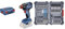 Bosch Professional 18V System Cordless Impact Driver GDX 18V-200 (max. Torque of 200 Nm, excluding Rechargeable Batteries and Charger, in L-BOXX 136) + 35-Piece Drill Bit Set (Pick and Click)