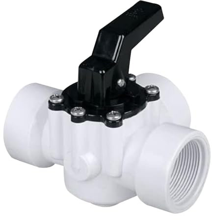 Yiohejy Valve de piscine, soupape de divertisseur à 3 voies - Vannes de filtre à piscine,Assemblée de remplacement à 3 ports pour spa, la source chaude, jardin, la cour arrière