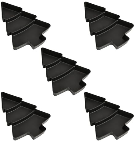 Holiday Themed Christmas Tree Snacks Tray Easy to Clean for Family Celebration Christmas Tree Fruit Plate