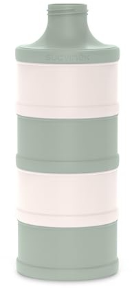 Suavinex, Dosatore Bonhomia, Latte e Cereali, 4 scomparti, Verde