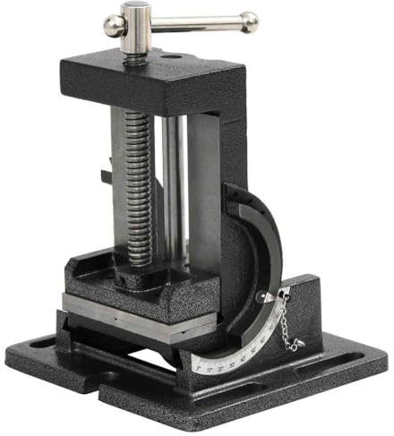 Generico Morsa Inclinata Manuale per Trapano a Colonna 110 mm,Morse e Morsetti