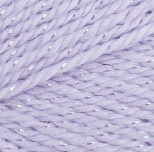 Lilac Sparkle DK Yarn