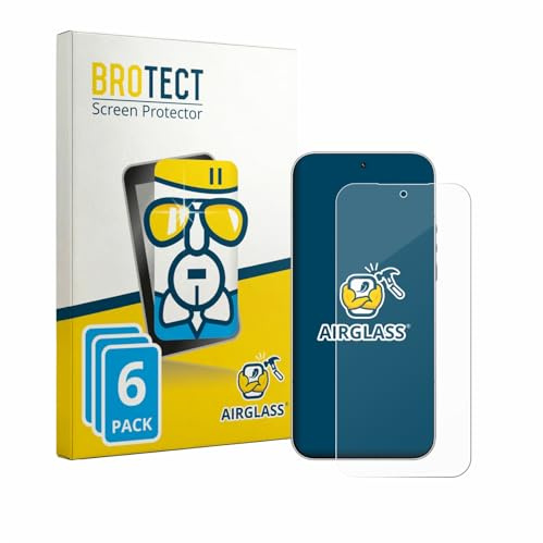 BROTECT 6 Stück Schutzglas für Xiaomi Leica Leitzphone Schutzfolie Panzer Folie Glas[Extrem Kratzfest 9H, Anti-Fingerprint, Ultra-Transparent]