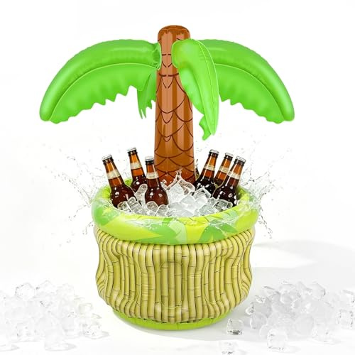 mizikuu Gonfiabile Palma Cooler, Raffreddatore Gonfiabile della Birra 68 cm