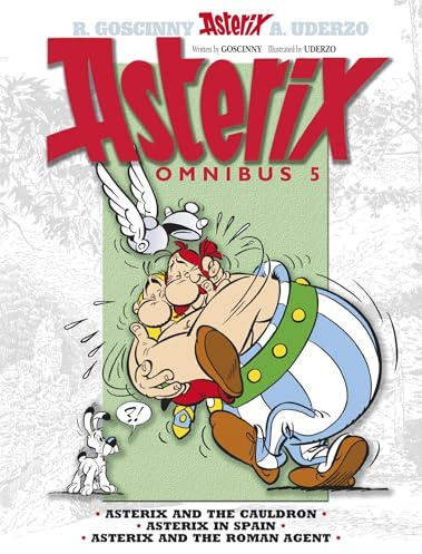 Asterix: Asterix Omnibus 5: Asterix and The Cauldron, Asterix in Spain, Asterix and The Roman Agent