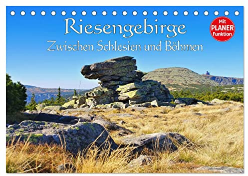 Riesengebirge - Zwischen Schlesien und Böhmen (Tischkalender 2026 DIN A5 quer), CALVENDO Monatskalender: Fotos aus dem polnischen und tschechischen Teil des Riesengebirges (CALVENDO Natur)