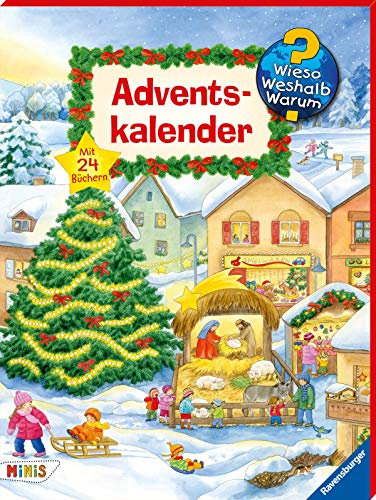 Wieso? Weshalb? Warum? Adventskalender: Mit 24 Büchern (Wieso? Weshalb? Warum? Ravensburger Minis)
