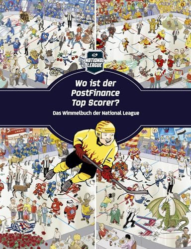 Das Wimmelbuch der National League: Wo ist der PostFinance Top Scorer?