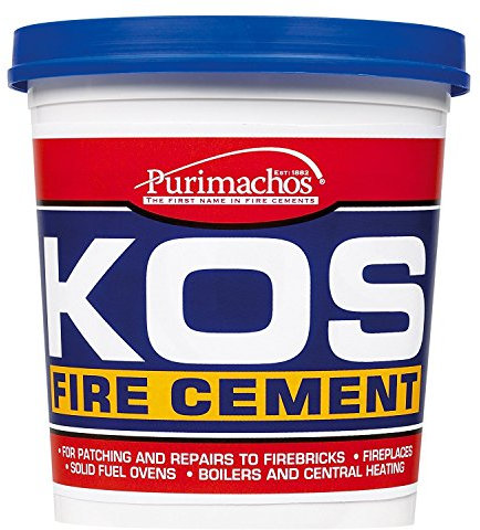 Everbuild KOS Fire Cement - 1Kg - Black - 1 Pack
