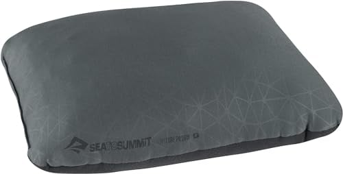 Sea to Summit - Aeros Ultralight Deluxe Reisekissen - Leicht zum Aufblasen - Rutschfest - Ultra-Sil Reißverschluss-Tasche - Camping & Fahrradtouren
