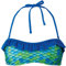 Fin Fun Bikini Oberteil Aussie Green Youth L (140-152)