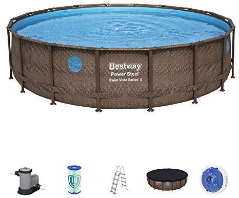 Bestway Piscine Tubulaire Ø 5.49x1.22m