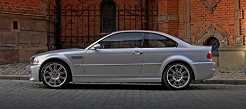 Luxyline Baguette chromée de Contour inférieur des vitres BMW M3 E46 00-06