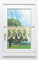 Plauener Spitze Scheibengardine Blumenpracht (Bx H) 99cm * 30cm * Gelb/pastellgelb