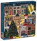 Ghzste Weihnachtshaus-Puzzle, 500 Teile, Weihnachtsstraßen-Winternacht-Puzzles, Pädagogisches Familienspiel, Dekorationen, Kinder, Teenager, Erwachsene (A)