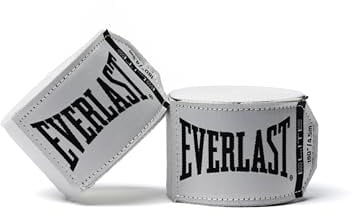 Everlast Elite Professional Hand Wraps, P00003324-180-Inch, Elite White