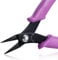 SPEEDWOX Long-Nose Pliers 5.5 Mini Tweezer Nose Pliers Chain Nose Pliers Flat Nose Specialty Pointed Nose Micro Pliers with Smooth Jaws 1mm Diameter Tip Small Jewelry Making Needle Nose Pliers