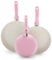 GreenPan Rio Hard Anodized Healthy Ceramic Nonstick, 7 9.5 and 11 3 Piece Frying Pan Skillet Set, Soft Grip Handle, PFAS-Free, Dishwasher Safe, Oven Safe, Pink