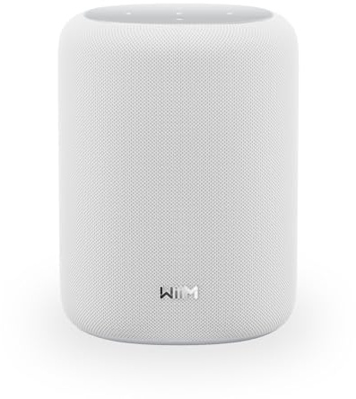 WiiM Sound Lite Smart Högtalare, Trådlös Multi-Room-Högtalare, Vit | High-Fidelity Smart HöGtalare Med Hi-Res-Ljud, Roomfit-Anpassning, Multi-Room-Streaming Och Ett Utbyggbart WiiM-Ekosystem
