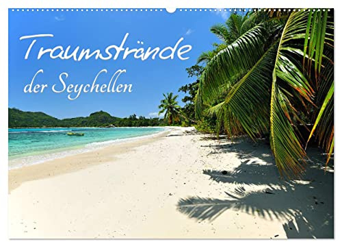 Traumstrände der Seychellen (Wandkalender 2026 DIN A2 quer), CALVENDO Monatskalender: Die schönsten Strände von Mahé, La Digue und Praslin (CALVENDO Orte)