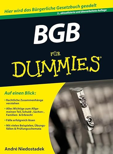 BGB für Dummies: Hier wird das Bürgerliche Gesetzbuch geadelt