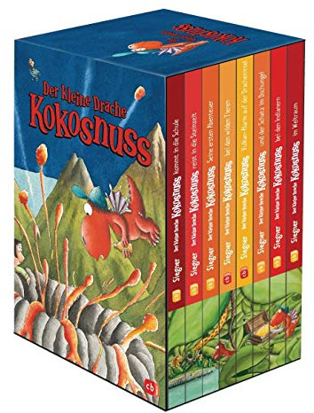 Der kleine Drache Kokosnuss - Geschenkschuber: 8 Bände im Schuber