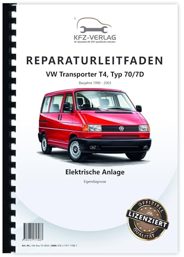 VW Transporter T4 (90-03) Eigendiagnose Elektrische Anlage Reparaturanleitung