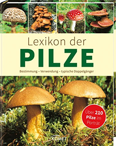 Lexikon der Pilze: Bestimmung, Verwendung, typische Doppelgänger - Über 230 Pilze im Porträt
