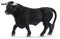 SCHLEICH Farm World | Schwarzer Stier 13875 Bauernhof Spielfigur | detailgetreue Tierfiguren | tolles Geschenk für Jungen und Mädchen | Bauernhof Spielzeug ab 3 Jahre | 14 x 5 x 9 cm