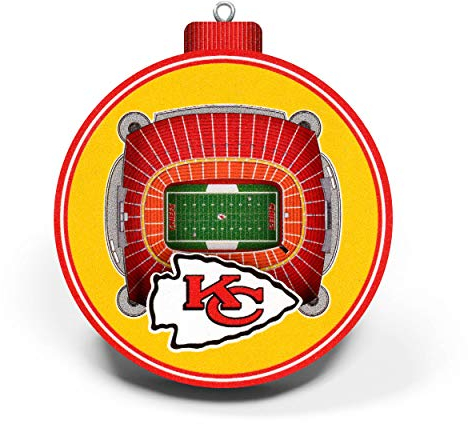 YouTheFan NFL Kansas City Chiefs 3D StadionView Ornament – Pfeilspitzenstadion