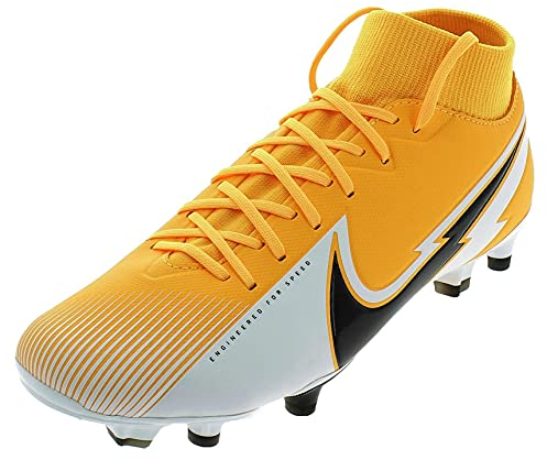 Nike Unisex Erwachsene Superfly 7 Academy FG/MG Fußballschuhe, Laser Orange/Black-White-Laser Orange, 46 EU