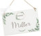 Manufaktur Liebevoll Türschild Personalisiert Namensschild Haustür Türschild Familie Haustür Namensschild Geschenk Hochzeit Haustürschild I 28 x 20 cm