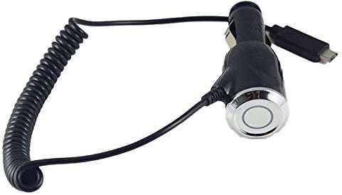 Cable Chargeur Allume Cigare pour WIKO View 4 Smartphone Android Micro USB Voiture Noir Universel