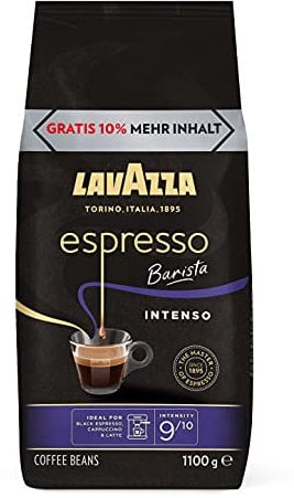Luigi Lavazza Espresso - Barista Intenso - Aromatische Kaffeebohnen, 1er Pack (1 x 1.1 kg)