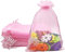 Voarge 100 Stück Rosa Organzasäckchen 13 x 18 cm Organzabeutel, Organzasäckchen für Schmuck Make-up Süßigkeiten Babyparty Weihnachtsfest Verpackung