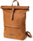 DRAKENSBERG Leder Roll-Top Rucksack 'Ryan' für Damen, Herren - Kurier- und Fahrrad-Rucksack mit Laptopfach, bis 25L - Cognac-Braun, DR00328