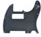 KAISH Tele Style Pickguard Gitarre Plektrumschutz Kratzplatte mit Mini-Humbucker-Tonabnehmerloch für Tele/Telecaster, mattschwarz