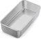Herogo Loaf Tin, 2lb Stainless Steel Bread Tin for Baking (23.5x12.5x6.7cm), Rectangular Banana Bread Tin for Toast, Cake, Lasagna, Pie, Non-Toxic, Oven & Dishwasher Safe, Metal Silver