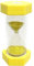 Minuterie de sablier Minuterie de Cuisine sablier de Couleur, Sablier Enfant, Minuteur Sabliers, Minuterie de Cuisine, Décoration de Bureau à Domicile, 3 Minutes, Jaune