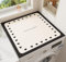 Polyvalent Machine à Laver Couvercle de Dessus,Housse Machine à Laver Sèche-Linge Top,Matériau PVC,Protege Housse Imperméable Anti-poussière pour Réfrigérateur,Table de Chevet,Décoration d'intérieur