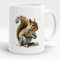 Tasse Design Keramik Eichhörnchen 325 ml