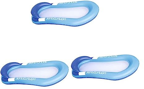 BESTonZON 3 STK Schwimmende Reihe Aufblasbare Pools Becken Für Erwachsene Aufblasbarer Pool Für Erwachsene Aufblasbarer Liegestuhl Liegerollstühle Für Erwachsene Erwachsener Rettungsring