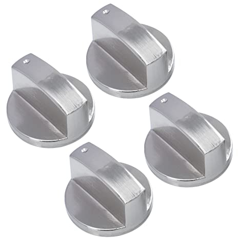 Beatifufu 4 Pièces De Cuisinière À Gaz Boutons De Cuisinière En Métal De Cadran De Brûleur Électrique De Table De Cuisson Cuisinière De Commande De Cuisinière