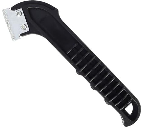 Tungsten Carbide Grout Remover - Tile Scraper Diamond Particle Design for Extra Strength, Ideal for DIY and Professional Use, Grout Rake Scraping Tool